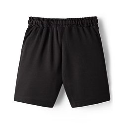 Pine Active Knit Half Sleeves T-Shirt & Shorts Football Set - Black & Red