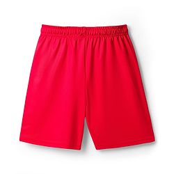 Pine Active Knit Half Sleeves T-Shirt With Shorts Football Set With 19 Print - Red