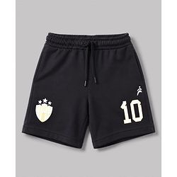 Pine Active Knit Half Sleeves T-Shirt & Shorts Football Set With Argentina Print - Multicolor
