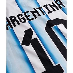 Pine Active Knit Half Sleeves T-Shirt & Shorts Football Set With Argentina Print - Multicolor