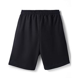 Pine Active Knit Half Sleeves Football Tee with Shorts Set - Blue & Black
