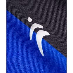 Pine Active Knit Half Sleeves Football Tee with Shorts Set - Blue & Black