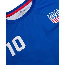 Pine Active Knit Half Sleeves T-Shirt With Shorts Football Set - Red & Blue