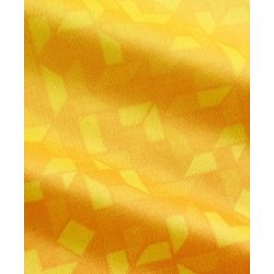 Pine Active Knit Half Sleeves T-Shirt With Number Print - Yellow