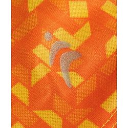 Pine Active Knit Half Sleeves T-Shirt With Number Print - Yellow
