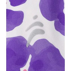 Pine Active Knit Full Length Printed Leggings - Lavender