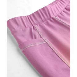 Pine Active Knit Full Length Leggings With Ombre Effect - Pink
