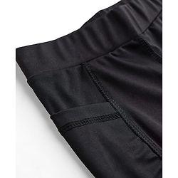 Pine Active Knit Full Length Leggings With Ombre Effect - Black