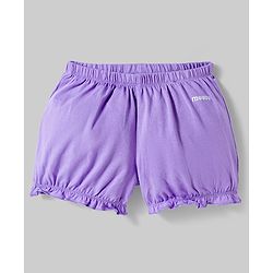 Pine Kids Cotton Lycra Knit Hearts Printed Bloomers Pack Of 3 ( Colour May Vary )