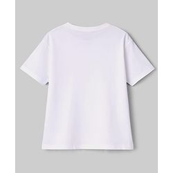 Pine Kids Disney Single Jersey  Knit Half Sleeves T-Shirt With Minnie Mouse & Friends Graphics - White
