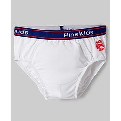 Pine Kids Cotton Elastane Knit Printed Briefs Pack of 3 - Multicolor