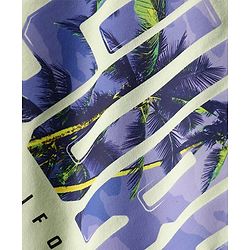 Pine Kids Cotton Knit T-Shirts Half Sleeves Round Neck Graphic Limegreen 4-5 Years