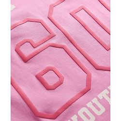 Pine Kids Cotton Knit T-Shirt with Graphic Print Pink 4-5 Years