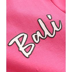 Pine Kids Cotton Knit T-Shirts Round Neck Half Sleeves Pink 4-5 Years