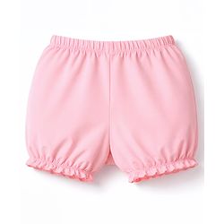 Pine Kids Cotton Lycra Knit Solid Bloomers Pack of 3 (Color May Vary)