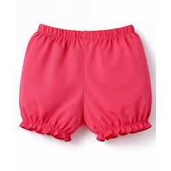 Pine Kids Cotton Lycra Knit Solid Bloomers Pack of 3 (Color May Vary)