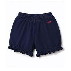 Pine Kids Cotton Lycra Knit Bloomers With Floral & Star Print  Pack of 3 - Multicolor