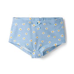 Pine Kids Cotton Lycra Knit Floral Printed Hipster Pack Of 3 ( Colour May Vary )