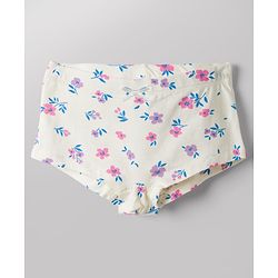 Pine Kids Cotton Lycra Knit Striped & Floral Printed Panties Pack of 3 (Color May Vary)