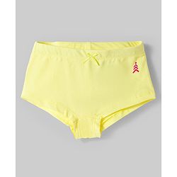 Pine Kids Cotton Lycra Knit Hipsters With Logo Print Pack Of 3 ( Colour May Vary )