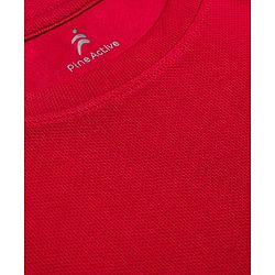 Pine Active Knit Half Sleeves Solid T-Shirts Pack of 3 - Multcolor