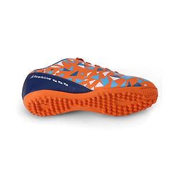 Pine Active Lace Closure Geometric Printed Football Shoes - Orange