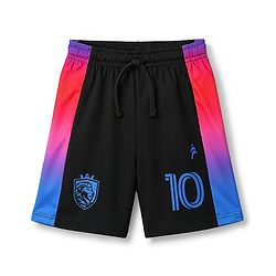 Pine Active Knit Half Raglan Sleeves Printed T-Shirt & Shorts Set
