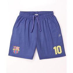 Pine Active Knit Half Sleeves T-Shirt & Shorts Football Set - Light Blue