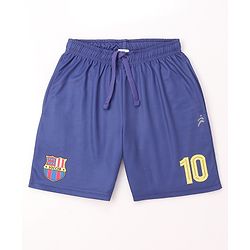 Pine Active Knit Half Sleeves T-Shirt & Shorts Football Set - Light Blue