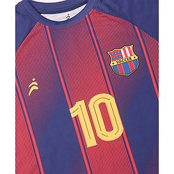 Pine Active Knit Half Sleeves T-Shirt & Shorts Football Set - Light Blue