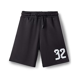 Pine Active Knit Sleeveless Tank T-Shirt & Shorts Set - Black