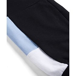 Pine Kids Disney 100% Cotton Knit Full Length Cut N Sew Track Pant Stitch Graphic- Black