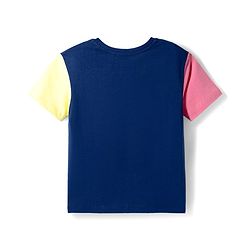 Pine Kids Cotton Knit T-Shirts Graphic Print Round Neck Half Sleeves Multi Color 4-5 Years