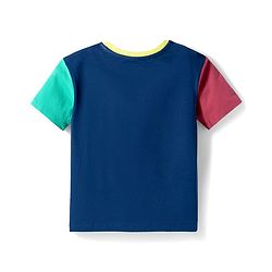Pine Kids Cotton Knit T-Shirts with Graphic Print Round Neck Half Sleeves Multi Color 4-5 Years