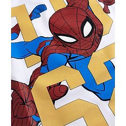 Pine Kids Marvel 100% Cotton Knit Sleeveless Tank T-Shirt & Shorts Set With Spider Man Graphic - Khaki