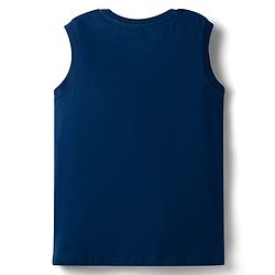 Pine Kids Marvel Single Jersey Knit Sleeveless T-Shirt & Shorts Set with Avengers Graphics - Blue