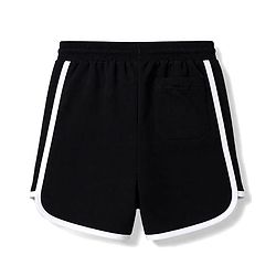Pine Kids Cotton Knit Sleeveless T-Shirt & Shorts Set with California Print - Black