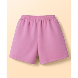Pine Kids Cotton Knit Sleeveless Striped Top & Shorts Set - Pink