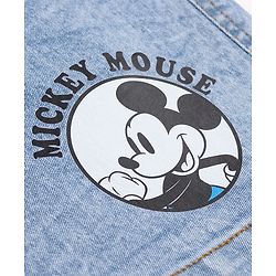 Pine Kids Disney 100% Cotton Knit T-Shirt & Shorts Set With Mickey Mouse & Friends Graphic - Orange