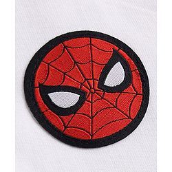 Pine Kids Marvel Terry Knit Full Length Jogger Style Lounge Pant With Spider Man Graphics - White