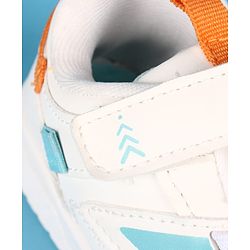 Pine Kids Velcro Closure Solid Casual Shoes - White