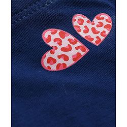 Pine Kids Cotton Elastane Knit Panties With Heart Print Pack of 3 - Multicolor