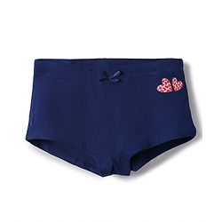 Pine Kids Cotton Elastane Knit Panties With Heart Print Pack of 3 - Multicolor