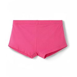 Pine Kids Cotton Elastane Knit Solid Panties With Applique - Multicolor