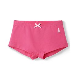 Pine Kids Cotton Elastane Knit Solid Panties With Applique - Multicolor
