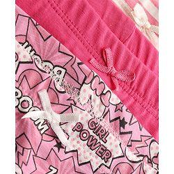 Pine Kids Cotton Lycra Knit Striped & Printed Panties Pack of 3 (Color May Vary)