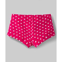 Pine Kids Cotton Elastane Knit Panties with Heart & Polka Dot Print Pack of 3 (Color May Vary)