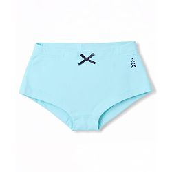 Pine Kids Cotton Elastane Knit Panties With Bow Applique Pack of 3 - Multicolor