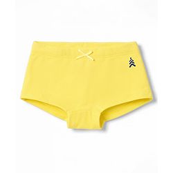 Pine Kids Cotton Elastane Knit Panties With Bow Applique Pack of 3 - Multicolor
