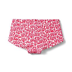 Pine Kids Cotton Elastane Knit Panties With Love & Heart Print Pack of 3 - Multicolor